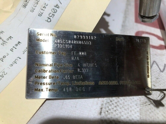 405CS040N065D3P1QC1Q8 EMERSON Орифицированная плита с прямой установкой