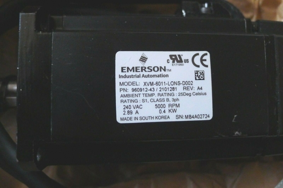 XVM-6011-LONS-D002 EMERSON Сервомотор НАМИРОВАННЫЙ КОРК 12 LB-IN 7.32 MH 1.64 OHMS