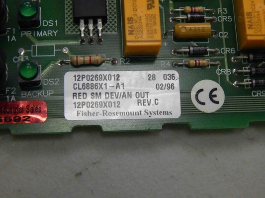 ЭМЕРСОН CL6886X1-A1 12P0269X012 Аналогичная термопанель, совершенно новая и оригинальная.