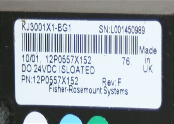 Emerson DeltaV DELTAV KJ3001X1-BG1, VE4002S1T1, 12P0557X152 DO, 8-канальный, 24 В постоянного тока, модуль дискретного ввода с изолированной картой