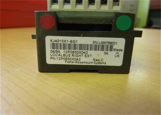 Emerson DeltaV KJ4010X1-BG1 12P0830X042 Модуль правого расширения локальной шины с резервным источником питания