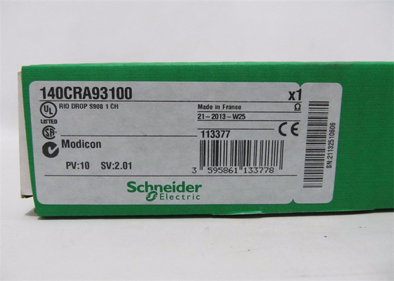 Schneider Modicon Quantum PLC 140CRA93100 500VDC КОАКСИАЛЬНЫЙ ЦЕНТР И ЗАЗЕМЛЕНИЕ