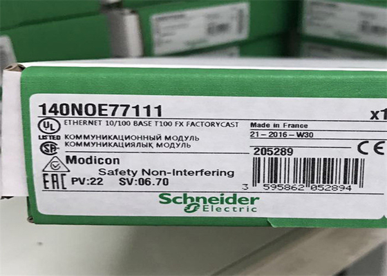 Schneider Modicon Quantum PLC 140NOE77111 МОДУЛЬ ETHERNET NETWORK TCP/IP