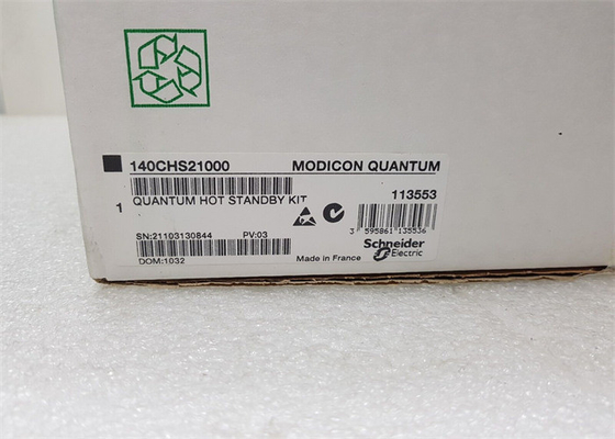 Schneider Modicon Quantum PLC 140CHS21000 КОМПЛЕКТ ДЛЯ ГОРЯЧЕГО РЕЗЕРВИРОВАНИЯ, ВОССТАНОВЛЕННЫЙ ИЗБЫТОК
