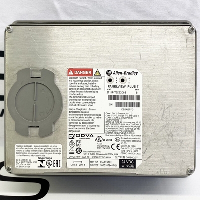 Allen Bradley PanelView Plus 7 Стандартный сенсорный экран HMI 2711P-T6C22D8S-B