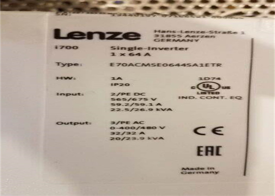 Lenze E70ACMSE0644SA1ETR СЕРВОИНВЕРТОР I700 СТАНДАРТНАЯ СРЕДА