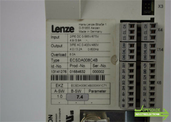 Lenze ECSDA008C4B ОСЕВОЙ СЕРВОМОДУЛЬ ПРОХОДНОЙ ВАРИАНТ 0 AMP