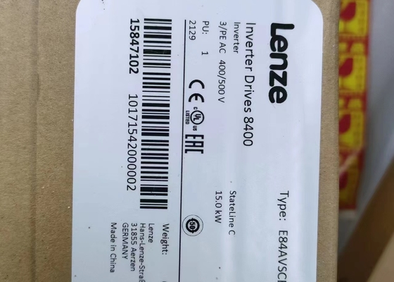 Преобразователь частоты E84AVSCE1534VB0 Lenze VFD 15,0 кВт, серия 8400