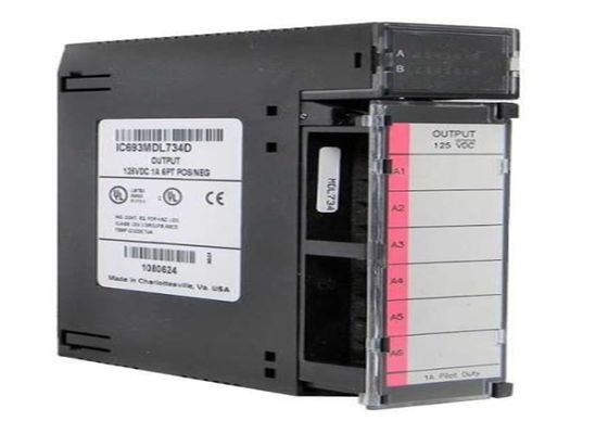 GE FANUC IC693MDL734 MODULE является GE FANUC 6-точечным модулем ввода/вывода серии 90-30 PLCS