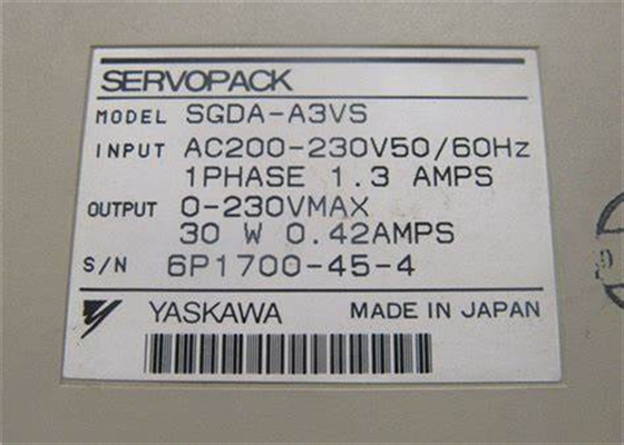 Yaskawa SGDA-A3VS Сервоприводы Сигма Серия совершенно новый оригинальный