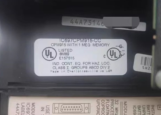 Центральный процессор GE Fanuc IC697CPM915, 64 МГц, 32-битный, серия 90-70