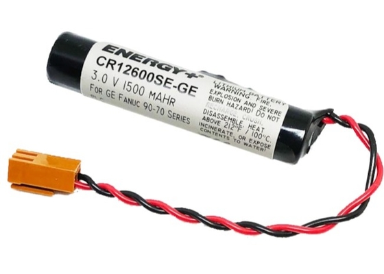 IC697ACC701 GE Литиевая батарея 3 В постоянного тока 1,4 Ач Разъем ПЛК Цилиндрический