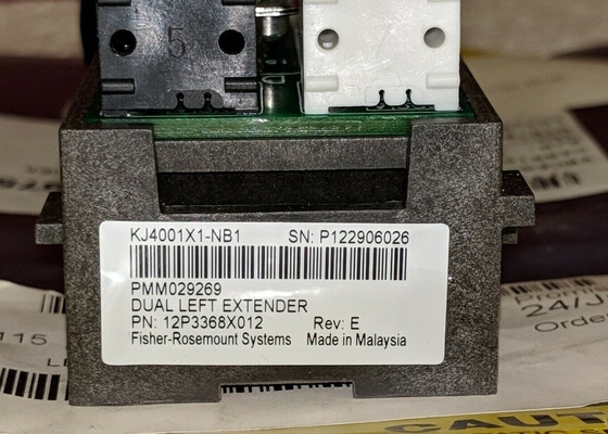 Наполнитель 8 Amp 12,6 VDC Localbus наполнителя кабеля EMERSON KJ4001X1-NB1 двойной левый