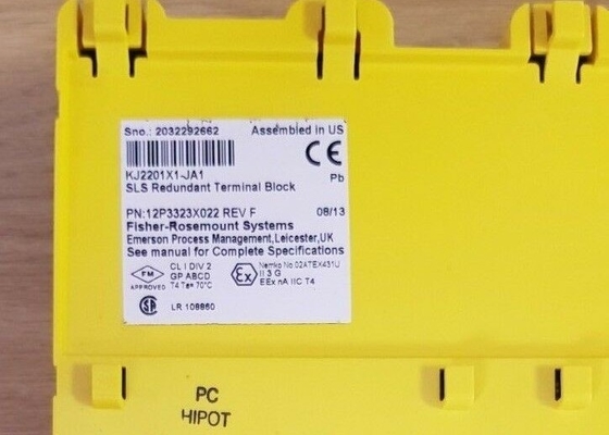 EMERSON Kj2201x1-Ja1 12p3323x022 КЛЕММНАЯ КОЛОДКА 30 мА на канал