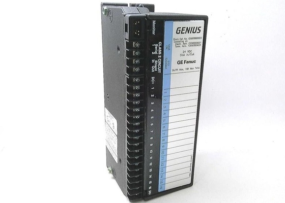 GE Fanuc IC660BBD023 Модуль ввода/вывода Genous Block Sink 16 Кружка 24 VDC Мощность