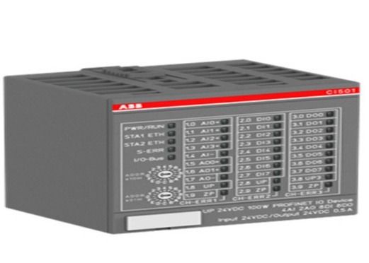 Транзистор PLC модуля 8DI 8DO 4AI автобуса CI501-PNIO 1SAP220600R0001 S500