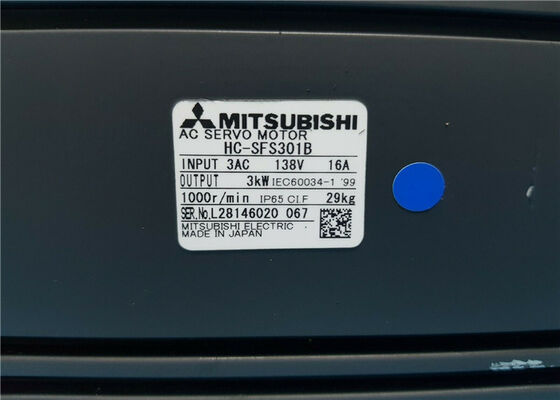 МОТОР СЕРВОПРИВОДА 3АК ХК-СФС301Б Мицубиси 3.0КВ ПРОМЫШЛЕННЫЙ 1000Р/МИН НОВЫЙ в запасе