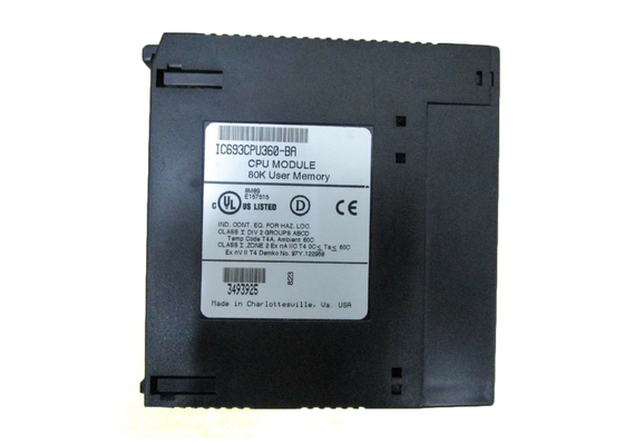 GE FANUC IC693CPU360, одиночный модуль C.P.U. слота, серия 90/30 систем PLC