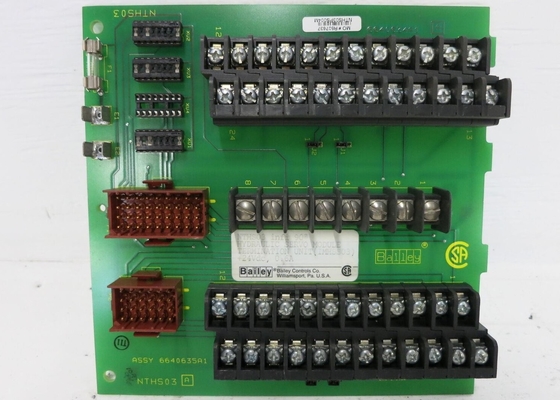ABB NTHS03 IM Termination Unit 24 VDC Faston Connector Four Dipshunt Sockets