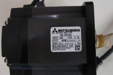 Mitsubishi 400W Industrial AC Servo Motor HC-UF43 Speed 3000rpm NEW in stock
