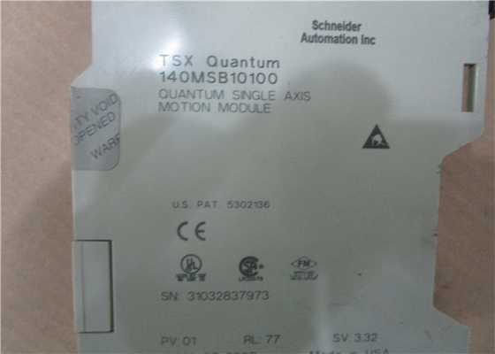 Schneider 140MSC10100 High Speed Latch Counter Module, 24 VDC new original