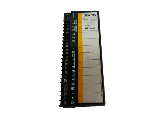 Ge Fanuc IC660BBS103 ， eight circuit I/O isolated block ， 115 VAC or 125 VDC