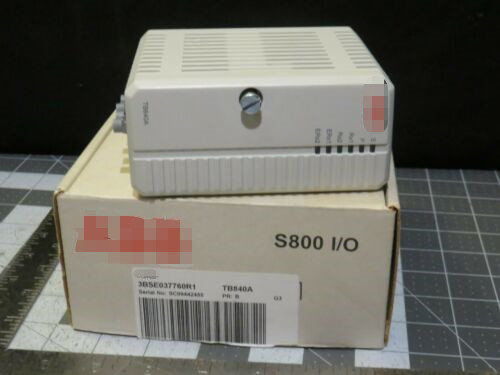ABB 3BSE037760R1 TB840A 24 V  Optical cluster modem for 1+1 redundant operation.5 to 95 % no condensation.