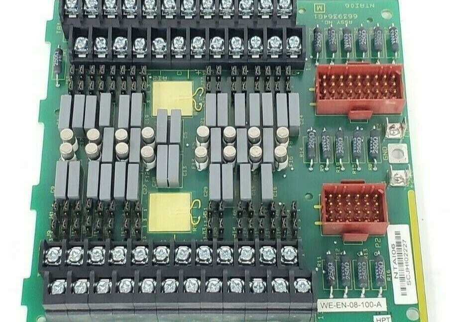 Блок Infi 90 прекращения ABB NTAI06 аналог 16 входных сигналов всеобщий Dc v 0,5 Amp 24