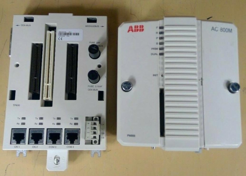 ABB 3BSE050198R1 PM866K01 Процессорный блок 133 МГц и 64 МБ. 24 Вт постоянного тока, 4А. 0,09 мс. новый оригинал.
